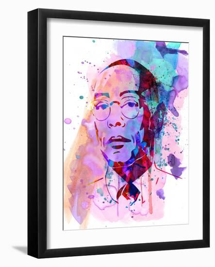 Gustavo Watercolor-Anna Malkin-Framed Art Print