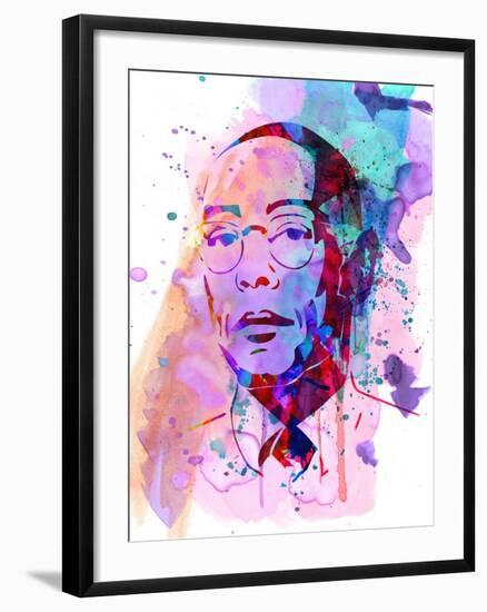 Gustavo Watercolor-Anna Malkin-Framed Art Print