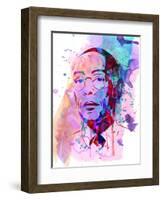 Gustavo Watercolor-Anna Malkin-Framed Art Print