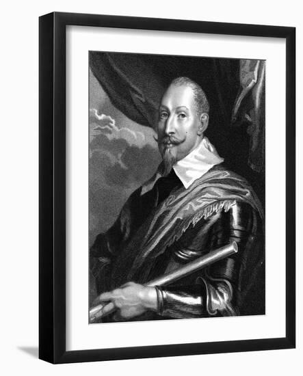 Gustavus Adolphus, 17th Century King of Sweden, C1835-Sir Anthony Van Dyck-Framed Giclee Print