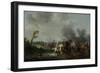 Gustavus Adolphus II in the Battle of Luetzen on 16th November 1632, C.1635-Palamedes Palamedesz-Framed Giclee Print