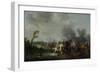 Gustavus Adolphus II in the Battle of Luetzen on 16th November 1632, C.1635-Palamedes Palamedesz-Framed Giclee Print