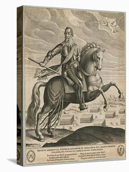 Gustavus Adolphus of Sweden-Lucas Kilian-Stretched Canvas