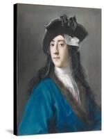 Gustavus Hamilton, Second Viscount Boyne, in Masquerade Costume, 1730-31-Rosalba Giovanna Carriera-Stretched Canvas
