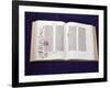 Gutenberg Bible: Book of Daniel-null-Framed Giclee Print