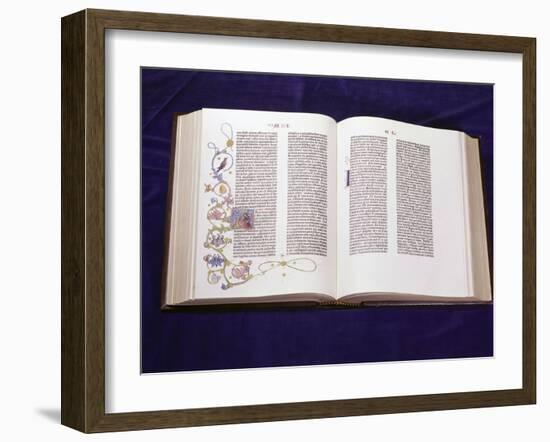 Gutenberg Bible: Book of Daniel-null-Framed Giclee Print