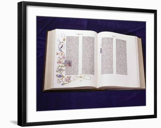 Gutenberg Bible: Book of Daniel-null-Framed Giclee Print