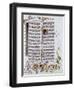 Gutenberg Bible-Johann Gutenberg-Framed Premium Giclee Print