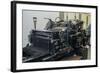 Gutenberg Printing Press, Gutenberg Museum, Mainz, Germany-Jim Engelbrecht-Framed Photographic Print