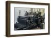 Gutenberg Printing Press, Gutenberg Museum, Mainz, Germany-Jim Engelbrecht-Framed Photographic Print