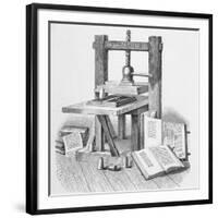 Gutenberg's Press-null-Framed Photographic Print