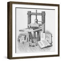 Gutenberg's Press-null-Framed Photographic Print