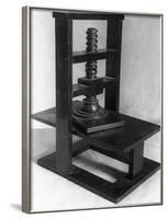 Gutenberg Type Printing Press-null-Framed Photographic Print