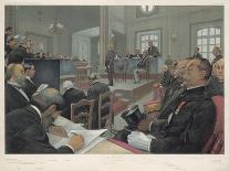 Dreyfus Stands Trial Again at Rennes-Guth-Art Print