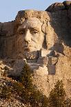 George Washington on Mount Rushmore Memorial-Gutzon Borglum-Framed Stretched Canvas