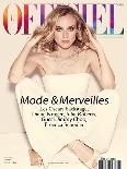 L'Officiel, February 2008 - Diane Kruger-Guy Aroch-Framed Art Print