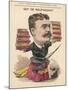 Guy De Maupassant French Writer-null-Mounted Art Print