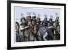 Guy Fawkes and the Gunpowder Plotters, 1605-null-Framed Giclee Print