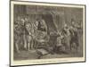 Guy Fawkes Brought before James I and His Council-Sir John Gilbert-Mounted Giclee Print