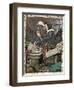 Guy Fawkes Preparing The Slow Match, 1902-Patten Wilson-Framed Giclee Print