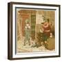 Guy Fawkes Reprimands Trespasser-Robert Dudley-Framed Art Print