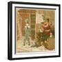 Guy Fawkes Reprimands Trespasser-Robert Dudley-Framed Art Print