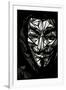 Guy Fawkes-Cristian Mielu-Framed Art Print