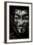 Guy Fawkes-Cristian Mielu-Framed Art Print