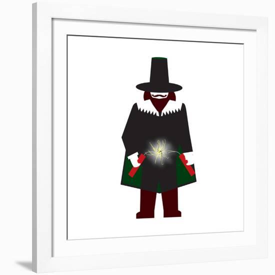 Guy from London-Tosh-Framed Art Print