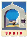 Spain Tourism c.1950s-Guy Georget-Framed Art Print