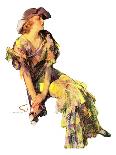 "Summer Frock," Saturday Evening Post Cover, August 3, 1935-Guy Hoff-Giclee Print