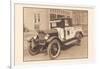 Guy Jackson Meat Truck-null-Framed Art Print