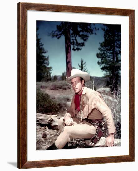 Guy Madison ADVENTURES OF WILD BILL HICKOK, 1958 TV (photo)-null-Framed Photo