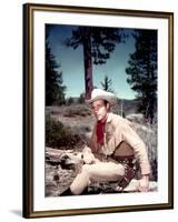 Guy Madison ADVENTURES OF WILD BILL HICKOK, 1958 TV (photo)-null-Framed Photo