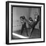 Guy Marchand During a Boxing Session-Roldes-Framed Photographic Print