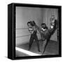 Guy Marchand During a Boxing Session-Roldes-Framed Stretched Canvas
