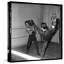 Guy Marchand During a Boxing Session-Roldes-Stretched Canvas