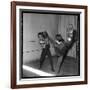 Guy Marchand During a Boxing Session-Roldes-Framed Photographic Print