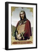 Guy of Lusignan, King of Jerusalem and Cyprus-François-Édouard Picot-Framed Giclee Print