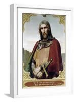 Guy of Lusignan, King of Jerusalem and Cyprus-François-Édouard Picot-Framed Giclee Print