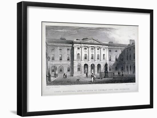 Guy's Hospital, Southwark, London, C1825-Thomas Higham-Framed Giclee Print