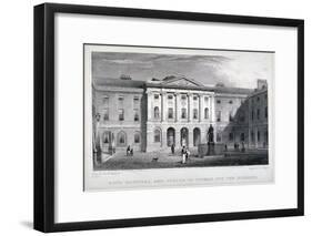 Guy's Hospital, Southwark, London, C1825-Thomas Higham-Framed Giclee Print