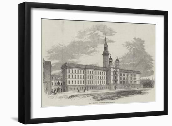 Guy's Hospital, Southwark, New Buildings-null-Framed Giclee Print