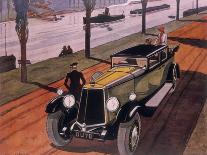 Poster Advertising Armstrong Siddeley Cars, 1930-Guy Sabran-Mounted Giclee Print