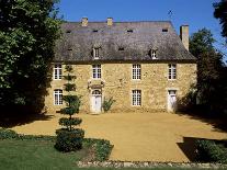 Typical House, Ile De Groix, Brittany, France-Guy Thouvenin-Photographic Print