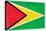 Guyana Flag Design with Wood Patterning - Flags of the World Series-Philippe Hugonnard-Stretched Canvas