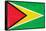 Guyana Flag Design with Wood Patterning - Flags of the World Series-Philippe Hugonnard-Framed Stretched Canvas