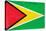 Guyana Flag Design with Wood Patterning - Flags of the World Series-Philippe Hugonnard-Stretched Canvas