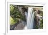 Guyana, Kaieteur Falls. View of Waterfall Flowing into Basin-Alida Latham-Framed Photographic Print