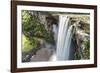 Guyana, Kaieteur Falls. View of Waterfall Flowing into Basin-Alida Latham-Framed Photographic Print